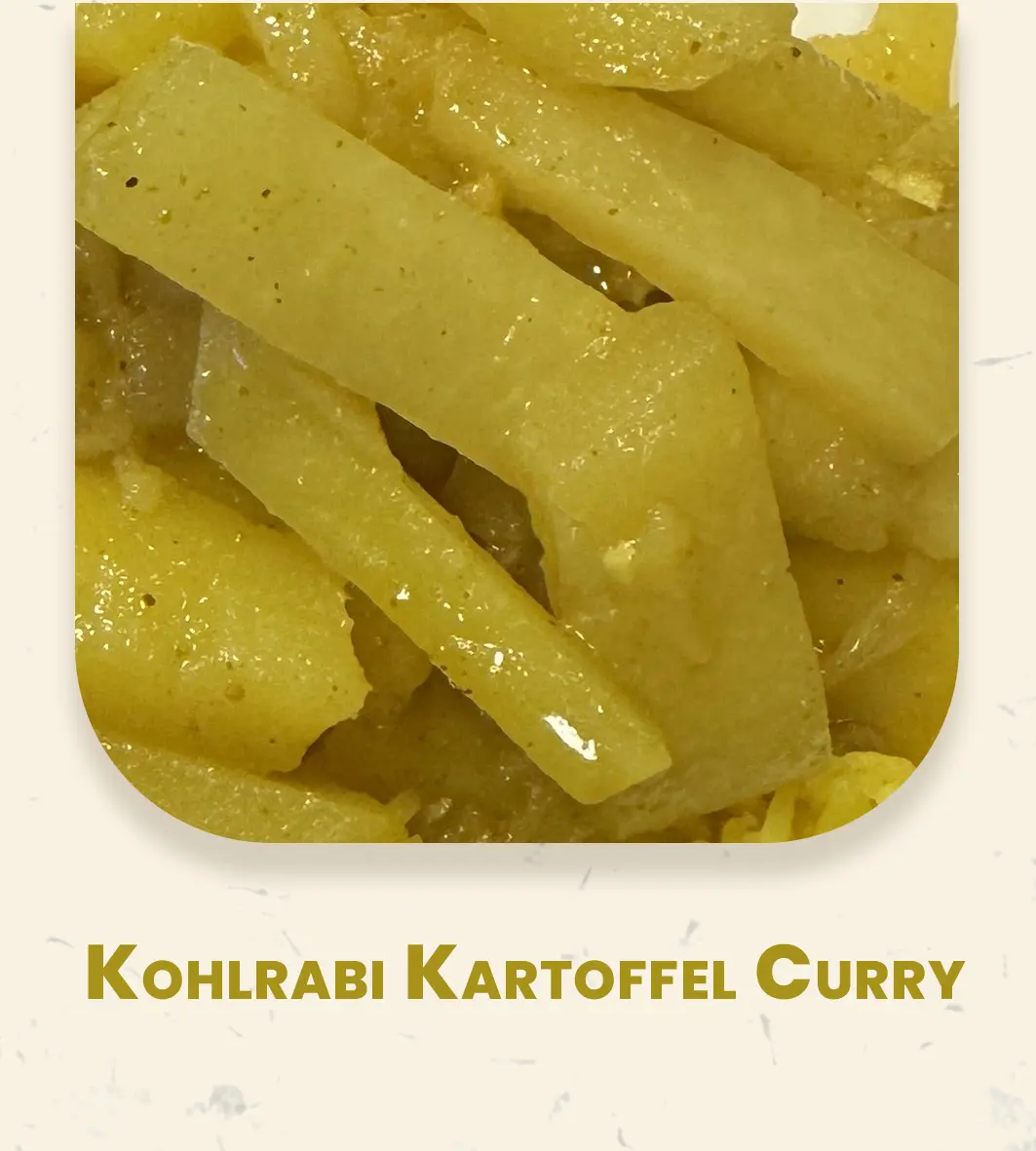 Kohlrabi-Potato Curry