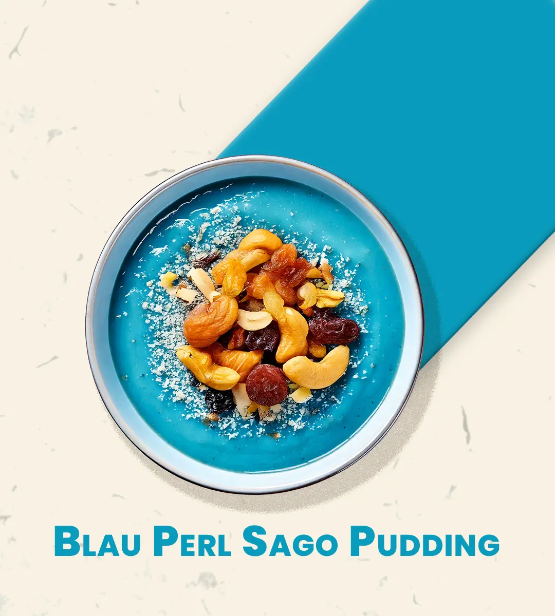 Blue Pearl Sago Pudding