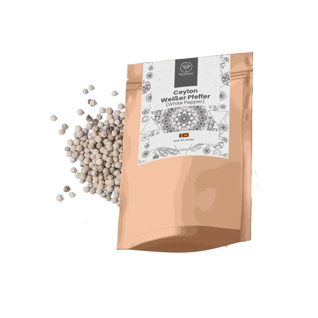 Ceylon White Pepper Whole