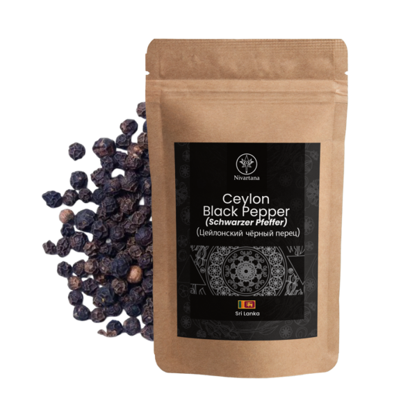 Ceylon Black Pepper Whole