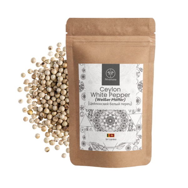 Ceylon White Pepper Whole